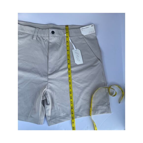 Stylus 7" Mens Chino Short  Size 40 . - Picture 4 of 9